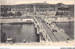 AJSP8-75-0724 - PARIS - Panorama Vers La Place De La Concorde Et La Seine - Cartas Panorámicas