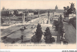 AJSP8-75-0718 - PARIS - Le Pont Alexandre III Vers Les Invalides - Ponts