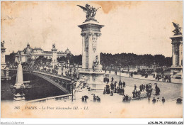 AJSP8-75-0721 - PARIS - Le Pont Alexandre III  - Bruggen