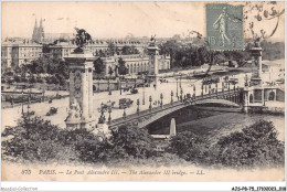 AJSP8-75-0719 - PARIS - Le Pont Alexandre III  - Puentes