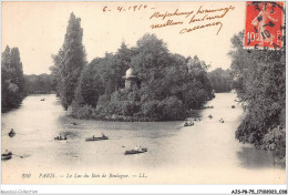 AJSP8-75-0729 - PARIS - Le Lac Du Bois De Boulogne - The River Seine And Its Banks