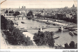 AJSP7-75-0708 - PARIS - Vue Sur La Seine Prise Du Pavillon De Flore - The River Seine And Its Banks