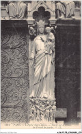 AJSP7-75-0694 - PARIS - L'église Notre-dame - Vierge Sur Le Pillier Du Portail De Gauche - Notre-Dame De Paris