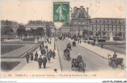 AJSP7-75-0684 - PARIS - Le Jardin Des Tuileries - Vue Prise Du Pavillon De Flore - Parques, Jardines