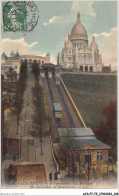 AJSP7-75-0671 - PARIS - Le Funiculaire Et La Basilique Du Sacré-coeur De Montmartre - Sacré Coeur