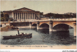 AJSP7-75-0664 - PARIS - Le Pont De La Concorde Et La Chambre Des Députés - Ponti