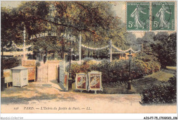 AJSP7-75-0661 - PARIS - L'entrée Du Jardin De Paris - Parks, Gärten
