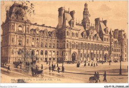 AJSP7-75-0658 - PARIS - L'hôtel De Ville - Cafés, Hôtels, Restaurants