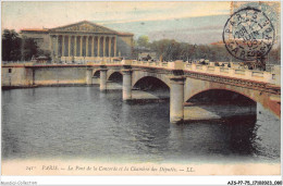 AJSP7-75-0648 - PARIS - Le Pont De La Concorde Et La Chambre Des Députés - Ponti