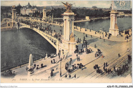 AJSP7-75-0647 - PARIS - Le Pont Alexandre III - Ponti