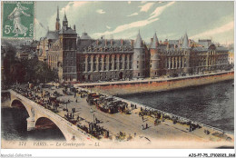 AJSP7-75-0642 - PARIS - La Conciergerie - De Seine En Haar Oevers