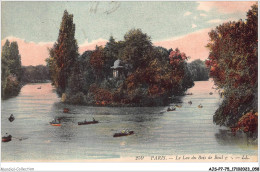 AJSP7-75-0637 - PARIS - Le Lac Du Bois De Boulogne - Die Seine Und Ihre Ufer