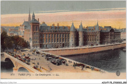 AJSP7-75-0634 - PARIS - La Conciergerie - La Seine Et Ses Bords