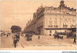 AJSP7-75-0621 - PARIS - La Gare D'orléans Et Le Quai D'orsay - Metro, Stations