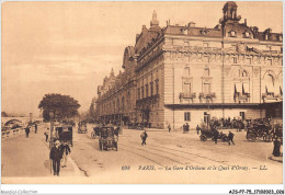 AJSP7-75-0621 - PARIS - La Gare D'orléans Et Le Quai D'orsay - Stations, Underground