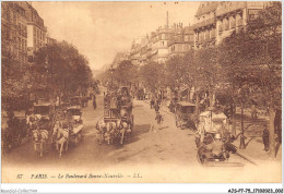 AJSP7-75-0609 - PARIS - Le Boulevard Bonne-nouvelle - Squares