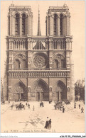 AJSP7-75-0615 - PARIS - Façade De Notre-dame - Notre Dame De Paris