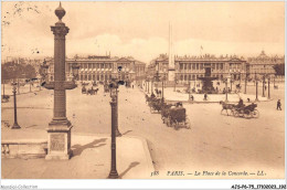 AJSP6-75-0603 - PARIS - La Place De La Concorde - Squares