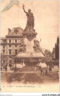 AJSP6-75-0601 - PARIS - La Statue De La République - Estatuas