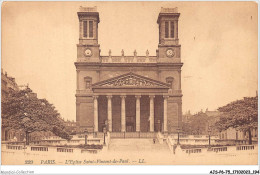 AJSP6-75-0604 - PARIS - L'église Saint-vincent-de-paul - Churches