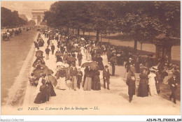 AJSP6-75-0599 - PARIS - L'avenue Du Bois De Boulogne - Places, Squares