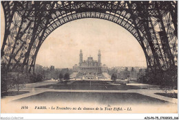 AJSP6-75-0590 - PARIS - Le Trocadéro Vu Du Dessous De La Tour Eiffel - Tour Eiffel