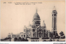 AJSP6-75-0585 - PARIS - La Basilique Du Sacré-coeur De Montmartre Terminée - Hauteur De La Tour - 95 Mètres - Sacré Coeur