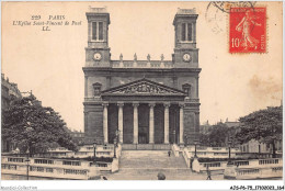 AJSP6-75-0589 - PARIS - L'église Saint-vincent De Paul - Iglesias