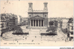 AJSP6-75-0587 - PARIS - église Saint-vincent-de-paul - Kerken