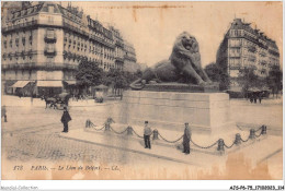 AJSP6-75-0564 - PARIS - Le Lion De Belfort - Statues