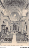 AJSP6-75-0550 - PARIS - L'église Saint-louis - Intérieur - Eglises