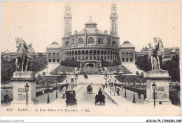 AJSP6-75-0532 - PARIS - Le Pont D'iéna Et Le Trocadéro - Puentes