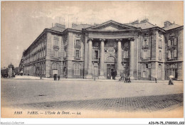 AJSP6-75-0518 - PARIS - L'école De Droit - Education, Schools And Universities