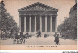 AJSP11-75-1122 - PARIS - La Madeleine & Rue Royale - Eglises