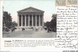 AJSP11-75-1097 - PARIS - La Madeleine Fut Commencée En 1764 Par Coutant D'ivry - Churches