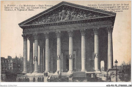 AJSP11-75-1087 - PARIS - La Madeleine - Style Romain - Bâtie De 1764 à 1842 - Par Coutant D'ivry - Eglises