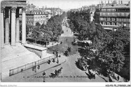 AJSP11-75-1071 - PARIS - Les Boulevards Vus De La Madeleine - Places, Squares