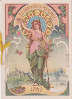 Calendarietto Francese RIMMEL 1899 - Tamaño Pequeño : ...-1900