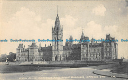 R051700 Main Block Dominion Parliament Buildings. Ottawa. Ontario. Heliotype. B. - World