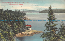 R051701 Lions Gate Bridge From North Shore Marine Drive. Vancouver. B. C. Canada - World