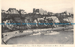 R052019 Biarritz. Cote Des Basques. Etablissements Des Bains. Marcel Delboy. No - World