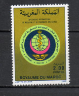 MAROC N°  1000   NEUF SANS CHARNIERE  COTE 1.00€   MEDECINE PHARMACIE MILITAIRE - Marocco (1956-...)