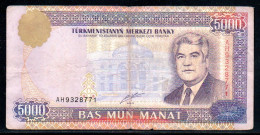 659- Turkmenistan 5000 Manat 2000 AH932 - Turkmenistan