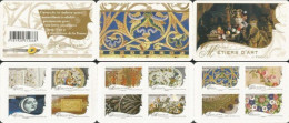 France 2009 Art Treasures From Museums Set Of 12 Stamps In Booklet MNH - Commémoratifs