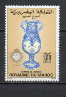 MAROC N°  1003   NEUF SANS CHARNIERE  COTE 1.60€  SEMAINE DE L'AVEUGLE - Maroc (1956-...)