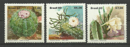 Brasil 1983 Cactusses Y.T. 1622/1624 ** - Neufs