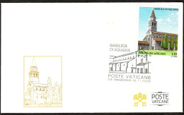 2020 Vaticano, Basilica Di Aquileia, FDC Non Viaggiata - FDC