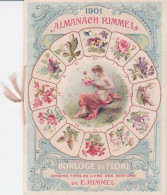 Calendarietto Francese RIMMEL 1901 - Tamaño Pequeño : 1901-20