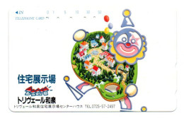 Clown Télécarte Japon Phonecard (K 371) - Japón
