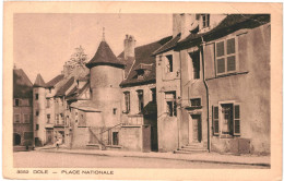 CPA Carte Postale France Dole Place Nationale VM80548 - Dole